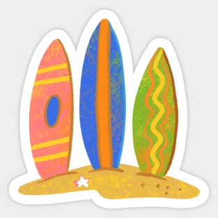 Surfs-Up Sticker